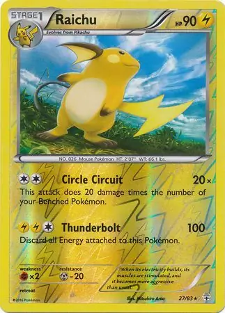 Raichu Reverse Holo