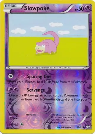 Slowpoke Reverse Holo