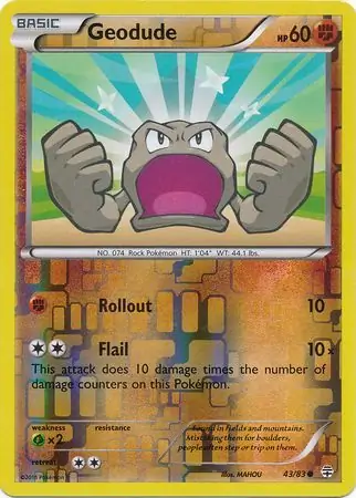 Geodude Reverse Holo