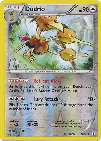Dodrio Reverse Holo