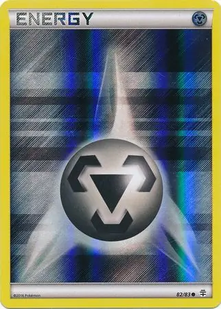 Metal Energy Reverse Holo Pokemon card from Generations