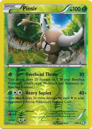 Pinsir Reverse Holo