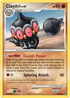 Claydol Pokemon card from Great Encounters