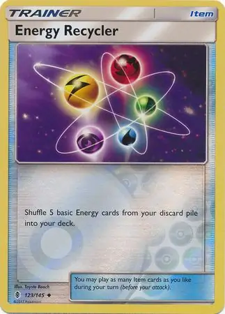 Energy Recycler Reverse Holo Pokemon card from Guardians Rising