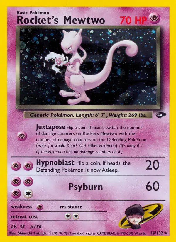 Rocket's Mewtwo Holo