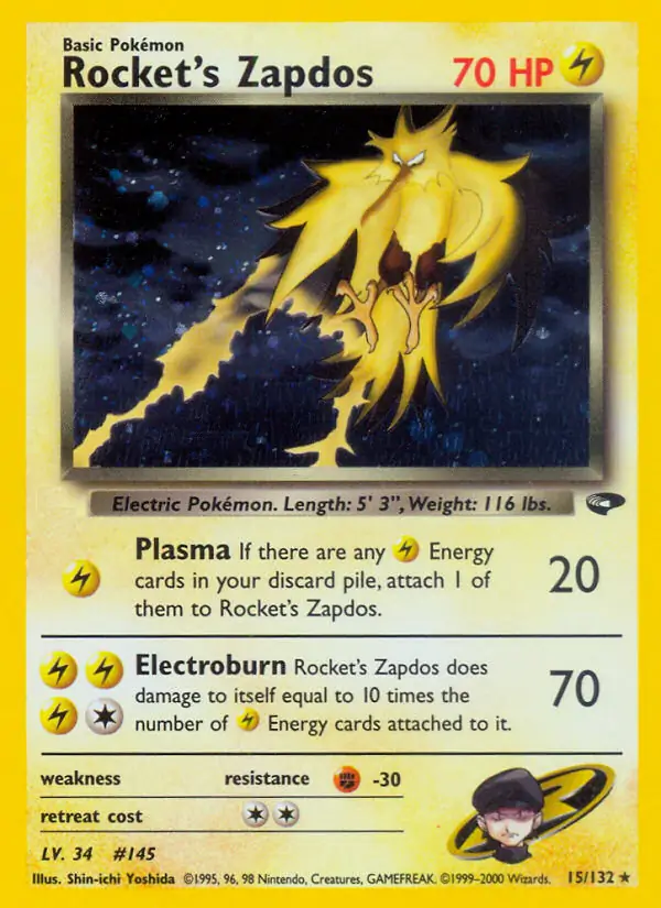 Rocket's Zapdos Holo