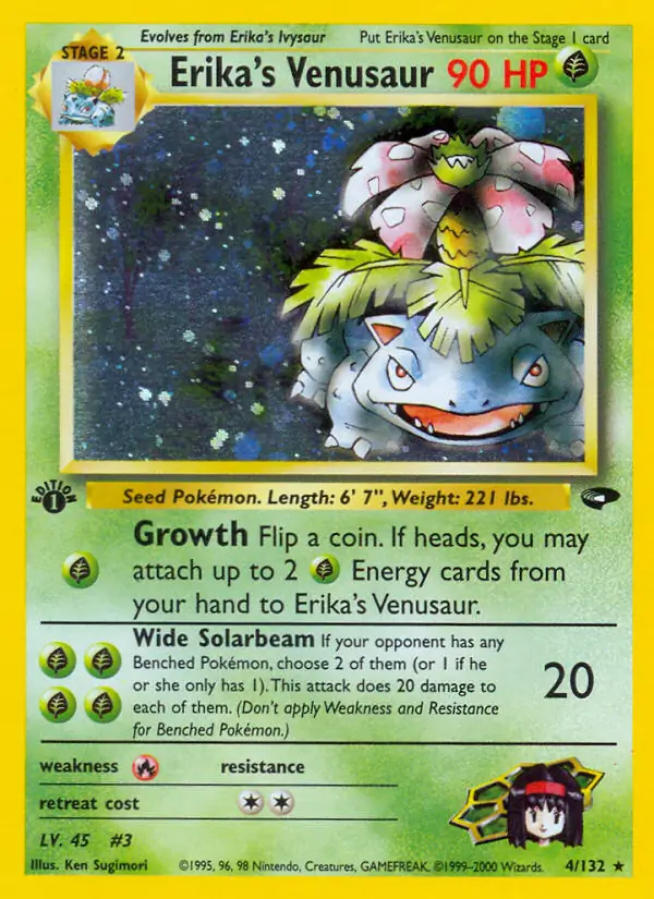 Erika's Venusaur Holo