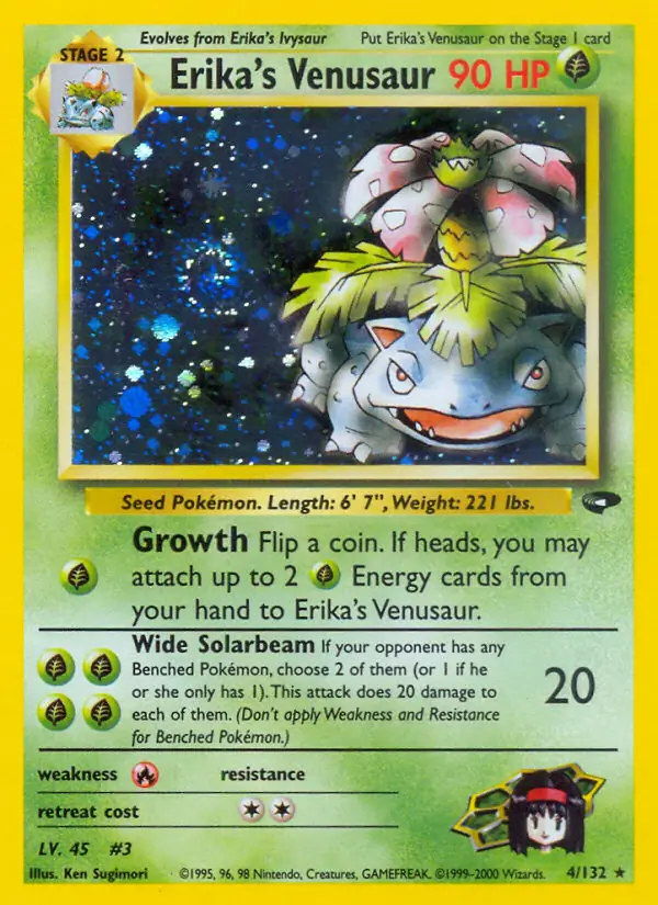 Erika's Venusaur Holo