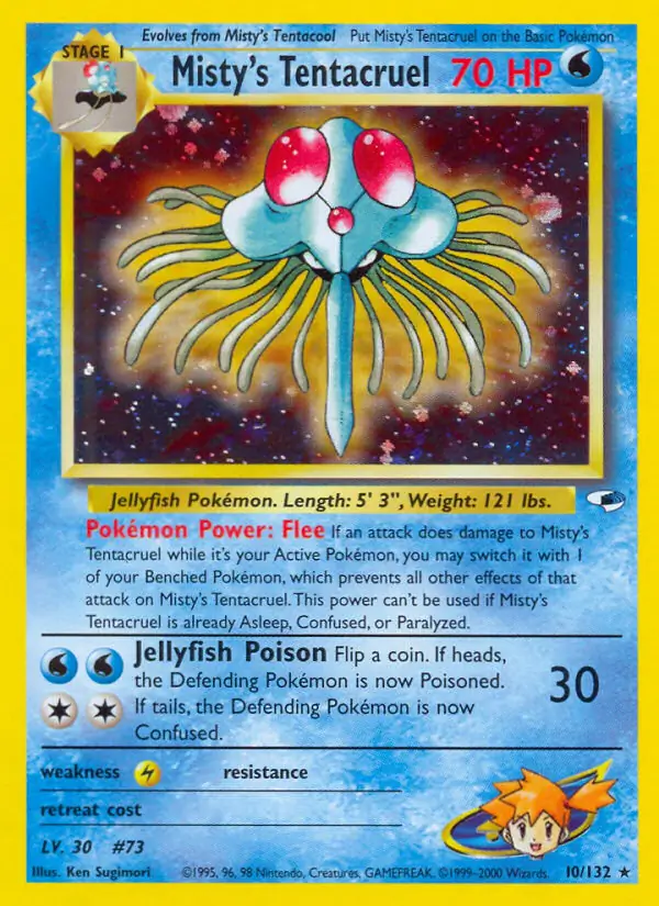 Misty's Tentacruel Holo