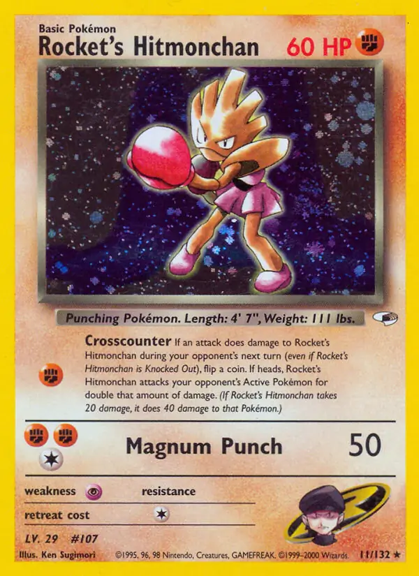 Rocket's Hitmonchan Holo