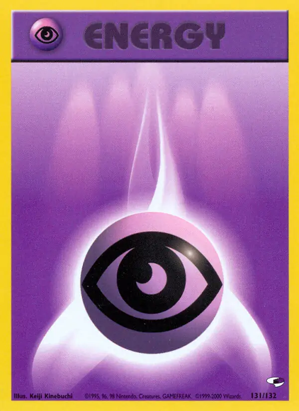 Psychic Energy Pokemon card from Gym Heroes