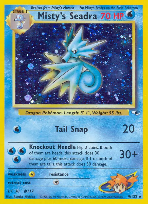 Misty's Seadra Holo