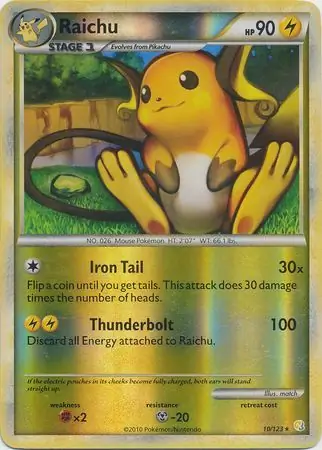 Raichu Reverse Holo