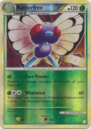 Butterfree Reverse Holo