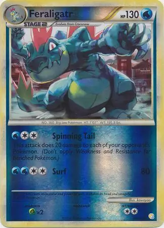Feraligatr Reverse Holo