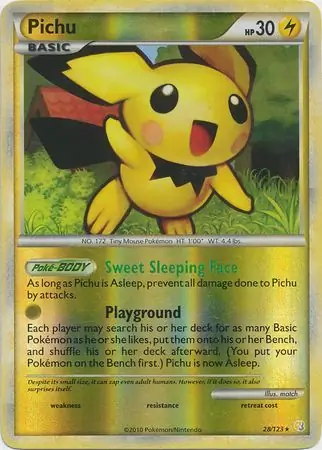 Pichu Reverse Holo