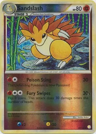Sandslash Reverse Holo