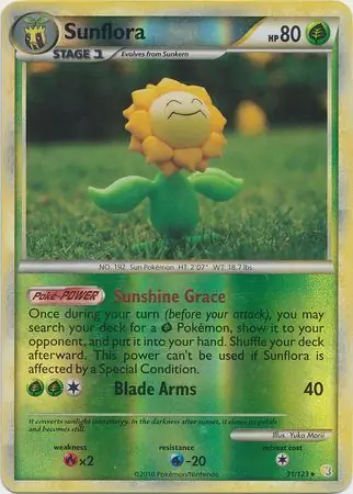 Sunflora Reverse Holo