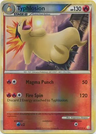 Typhlosion Reverse Holo