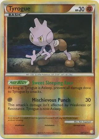 Tyrogue Reverse Holo
