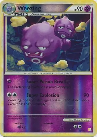 Weezing Reverse Holo