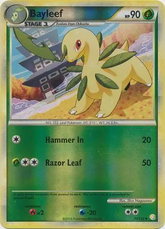 Bayleef Reverse Holo