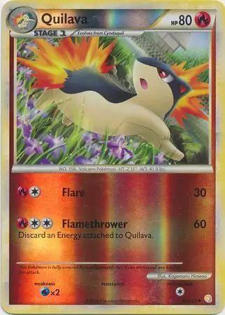 Quilava Reverse Holo