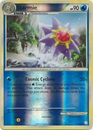 Starmie Reverse Holo