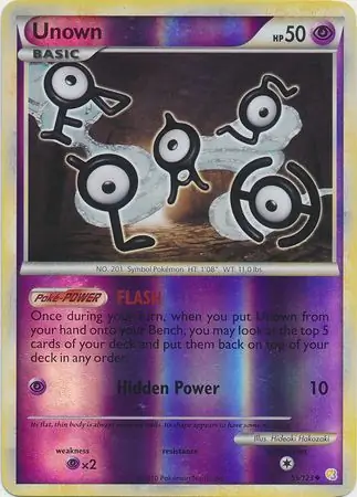Unown Reverse Holo