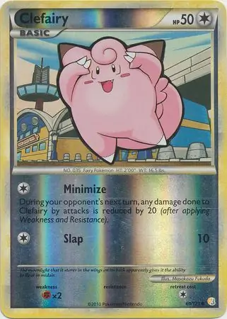 Clefairy Reverse Holo