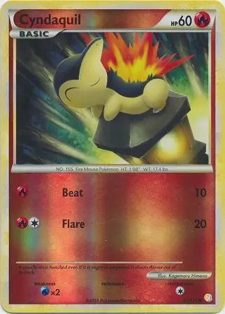 Cyndaquil Reverse Holo