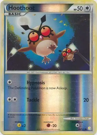 Hoothoot Reverse Holo