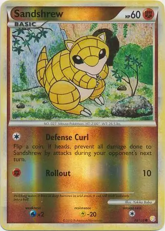 Sandshrew Reverse Holo