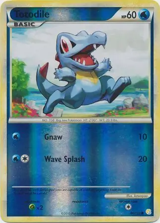 Totodile Reverse Holo
