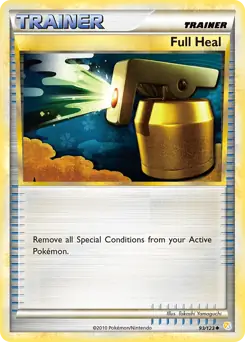 Full Heal Pokemon card from HeartGold SoulSilver