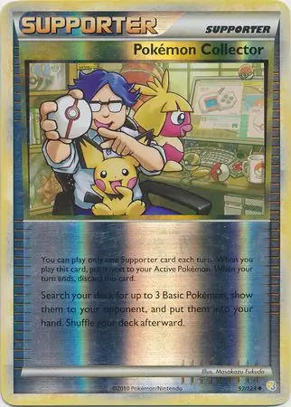 Pokemon Collector Reverse Holo