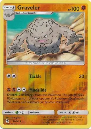Graveler Reverse Holo