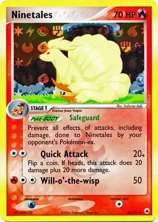 Ninetales Reverse Holo