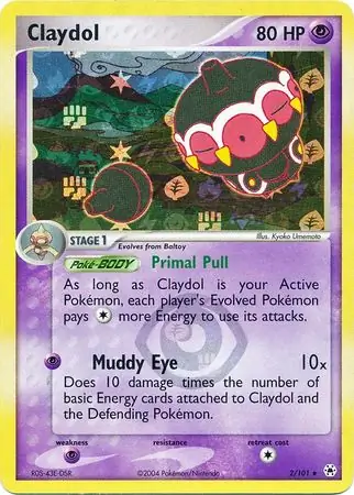 Claydol Reverse Holo