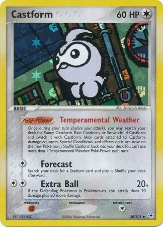 Castform Reverse Holo