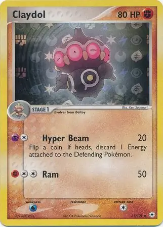 Claydol Reverse Holo