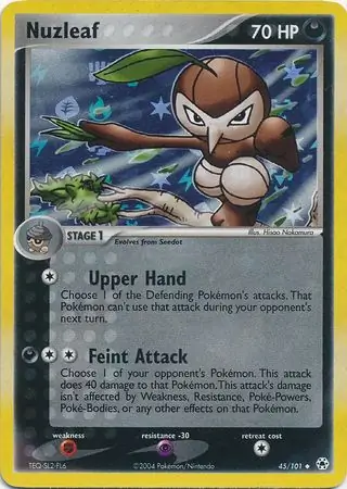 Nuzleaf Reverse Holo