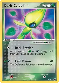 Dark Celebi Holo