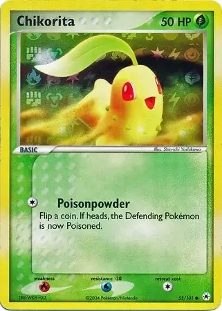 Chikorita Reverse Holo