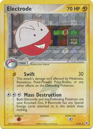 Electrode Reverse Holo