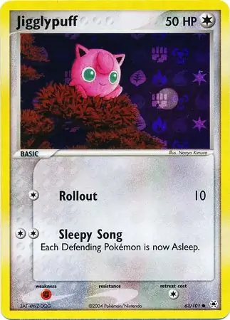 Jigglypuff Reverse Holo