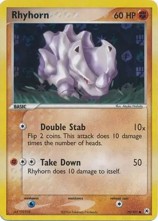 Rhyhorn Reverse Holo
