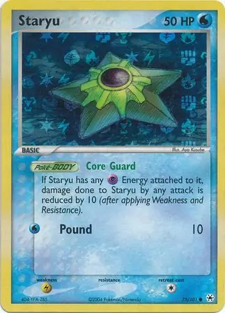 Staryu Reverse Holo