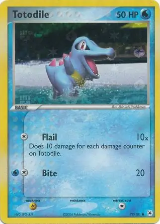 Totodile Reverse Holo