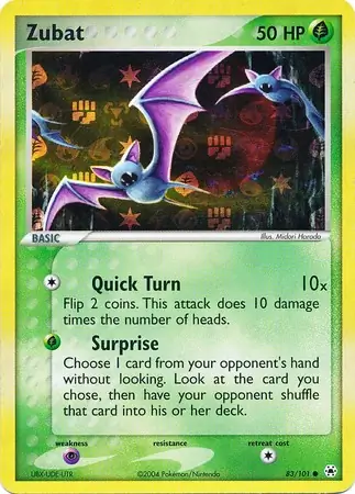 Zubat Reverse Holo